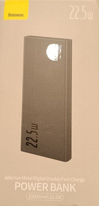 Павербанк Powerbank Baseus 10000 mAh черный. Киев - изображение 4