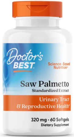 Со Пальметто Doctor's Best Saw Palmetto 60 капс Київ