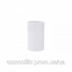 Склянка д/зубних щіток Б'янко кераміка білий, O 6,7 Н 11,3 см Київ - фото 1