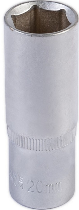 Головка торцева 6-гранна подовжена MASTERTOOL ½" 20 мм L 78 мм CrV 78-0520 Коломия - фото 1