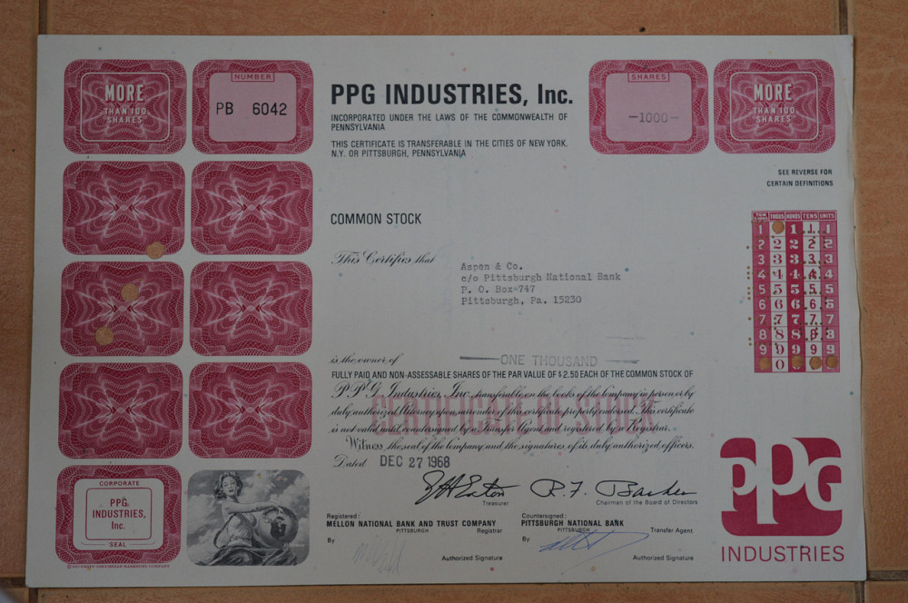 Акция. США. 1968 год №6042 (Г-1.19) Полтава - изображение 1