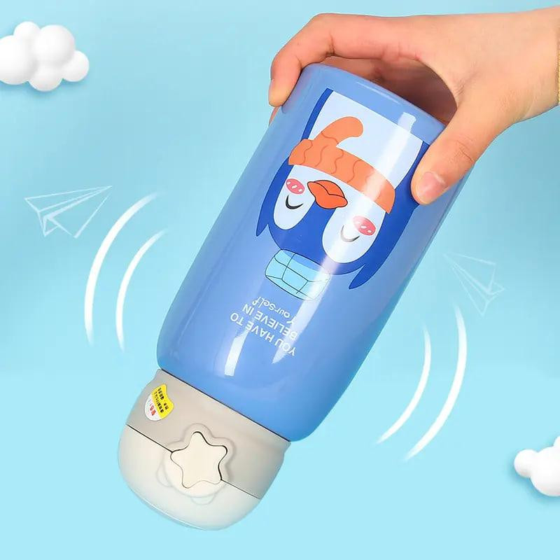 Дитячий термос - поїлка в сумці з чашкою 3 в 1 600 ml Mumlove Синій Кривий Ріг - фото 10