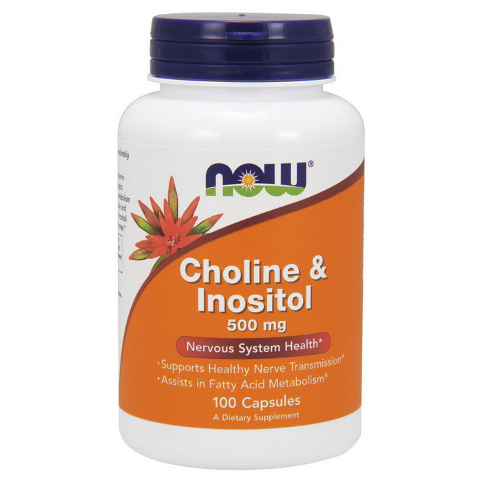 Choline &amp; Inositol 500 mg (100 caps) Луцк - изображение 1