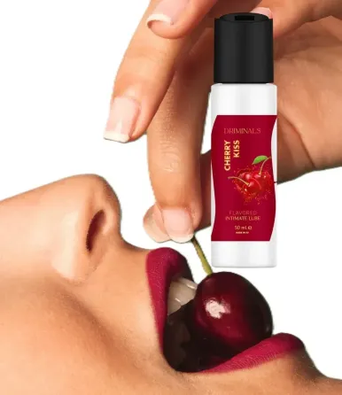 Їстівний лубрикант Driminals Kiss Cherry зі смаком вишні, 30 мл Sex Aura Київ