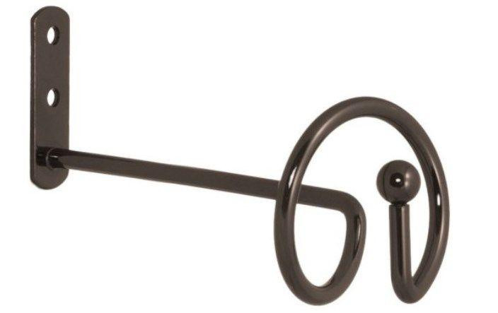 Комплект підхватів для штор Orvit Спіраль 140 Х 60 мм Онікс пара-2шт. (6995155) Львов - изображение 3