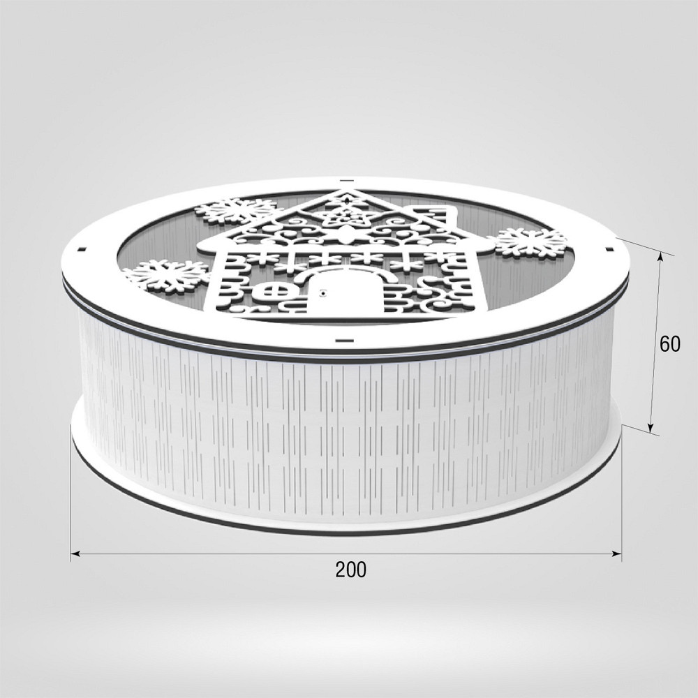 Подарочная коробка EKOSTAR d200 h60 Киев - изображение 3