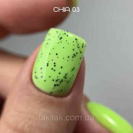 Гель-лак Toki-Toki Chia 03 зелений лайм 5мл Херсон