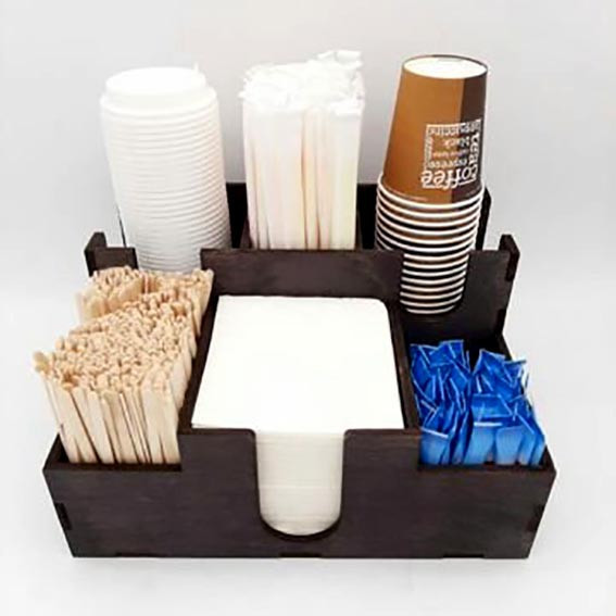 Кавовий органайзер "Монноу" венге Миколаїв - фото 1