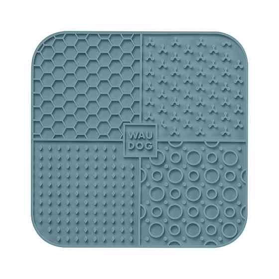 Коврик для слизи WAUDOG Silicone, 190х190х10 мм, серый Киев