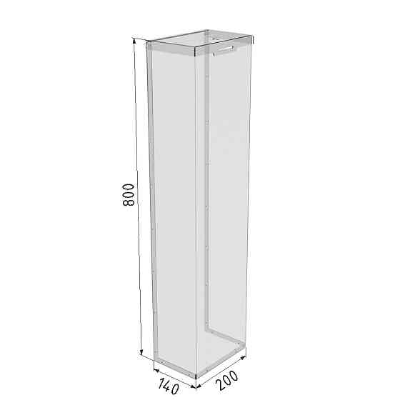 Ящик для пожертвований EKOSTAR 800x200x140 Киев