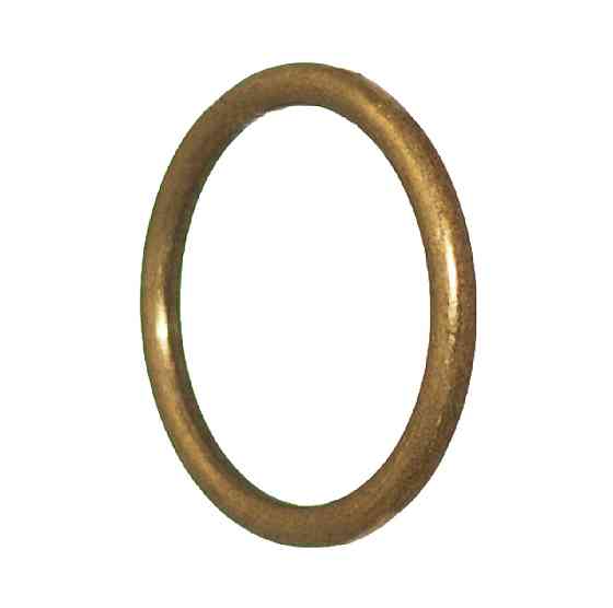 Карниз Orvit Дуо металевий дворядний техно гладка труба кільце металеве Антик 25\19 мм 240 см (00-00025978) Львов