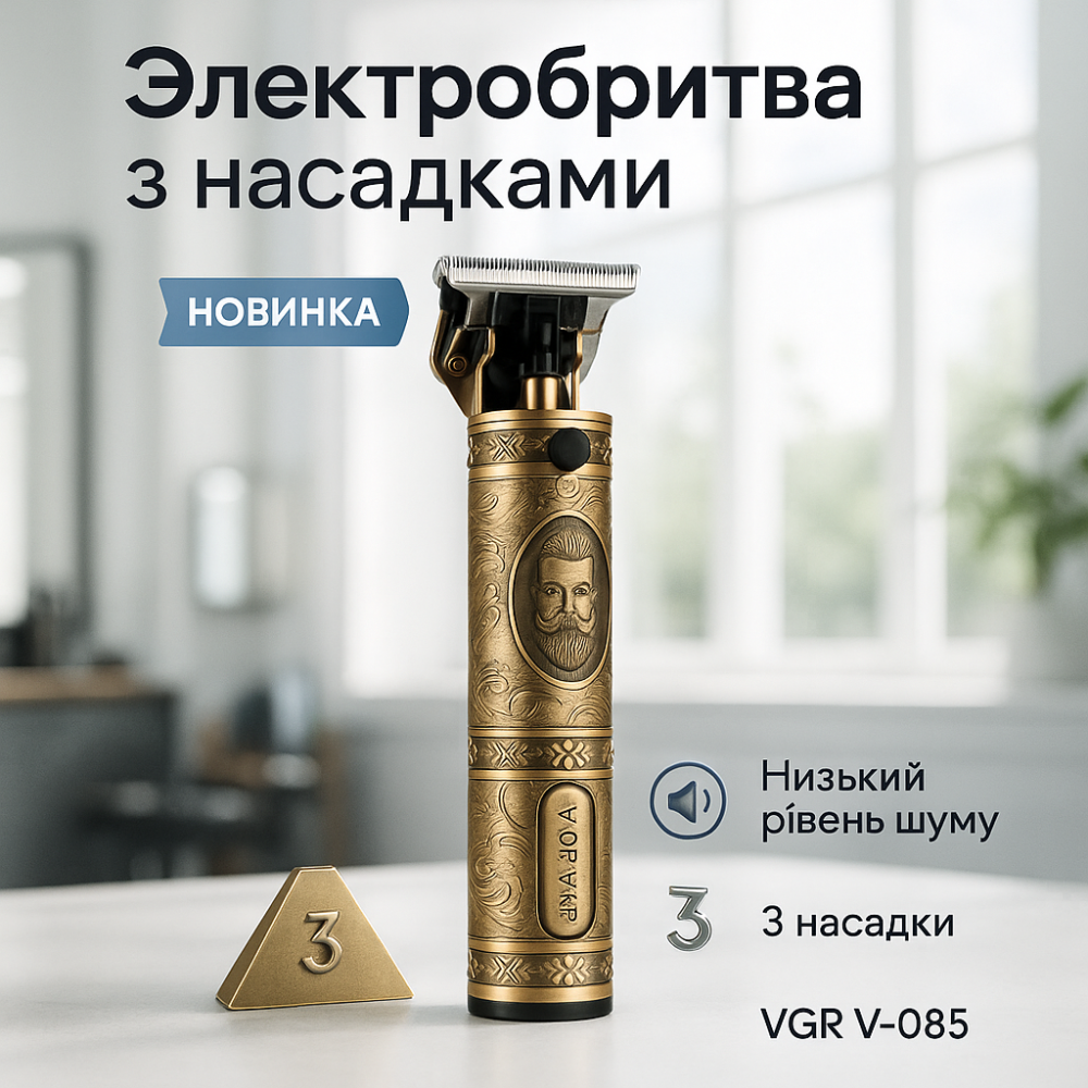 Гострі професійні машинки для стрижки волосся, Перукарська машинка акумуляторна професійна JH-41 Львів - фото 11