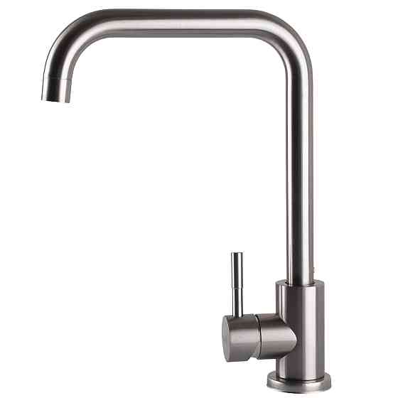 Смеситель для кухни EcoMIX ALPEN AISI-203L-WH (000024958) Киев