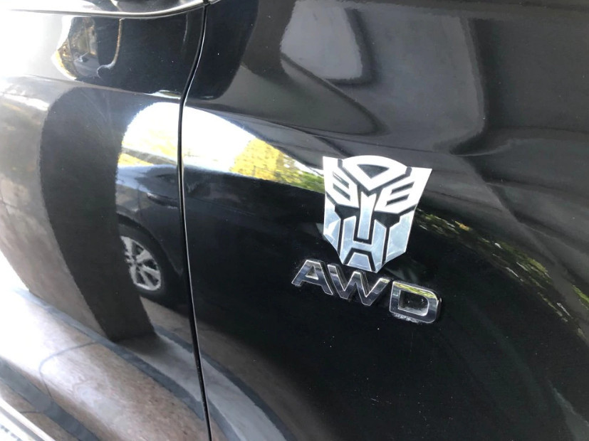 Наклейка на авто Автобот алюминиевая трансформер Киев - изображение 6