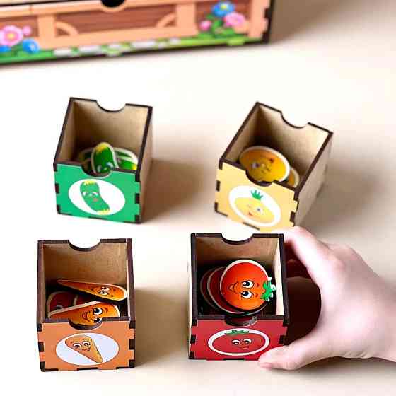 Деревянная настольная игра 