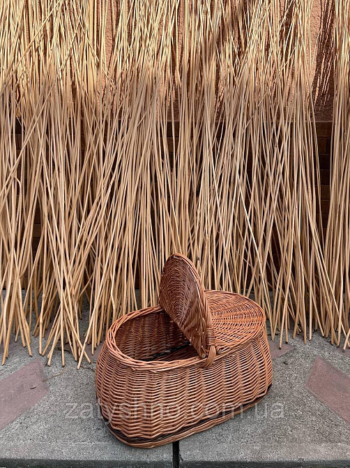 Кошик плетений з лози Київ - фото 3