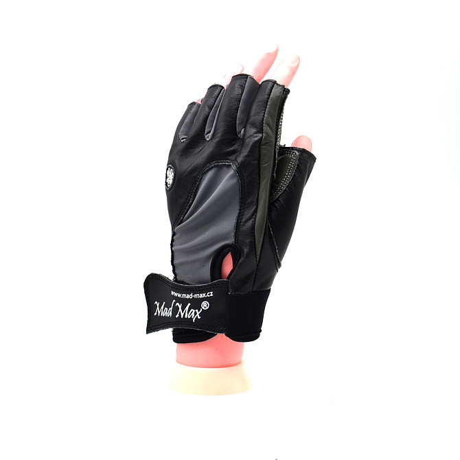Перчатки для фітнесу MadMax MFG-820 MTi82 Black/Cool grey S Кам'янське - фото 3