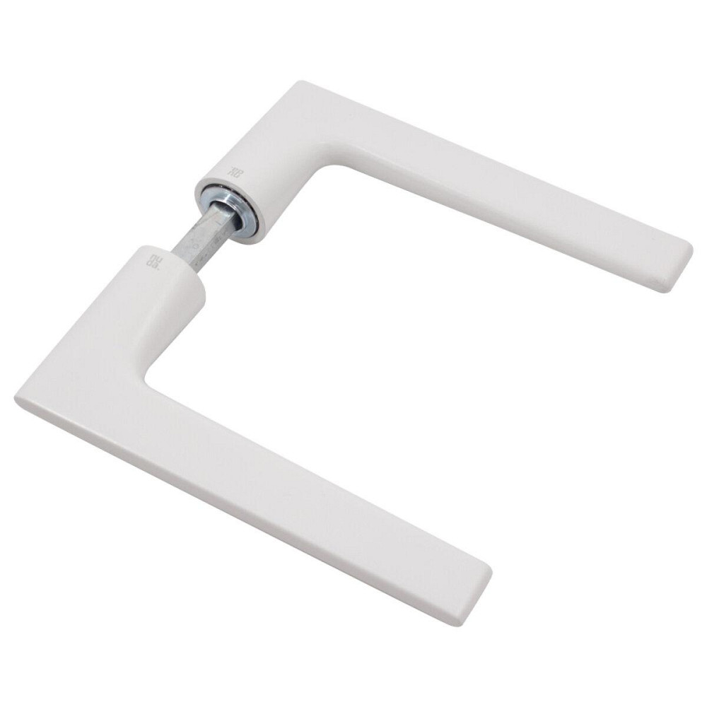 Дверная ручка на розетте Nuda Lieve белый матовый R ф/с Киев - изображение 3