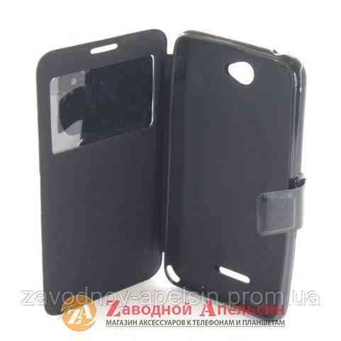 Чохол книжка Sony Xperia E4 Smart Case black Одеса