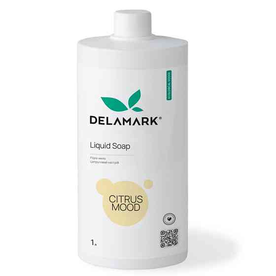 Мыло жидкое косметическое Цитрусовое настроение De La Mark 1000 мл Киев