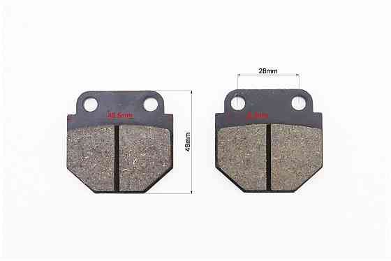 Гальмівні колодки (дискові) LX200-3/Mustang Road W/CL-125/BETTER-BT 125-20/HONGDOU-GHD 125-7/ ZING BIKESVogue150 (3 wheeler) Київ