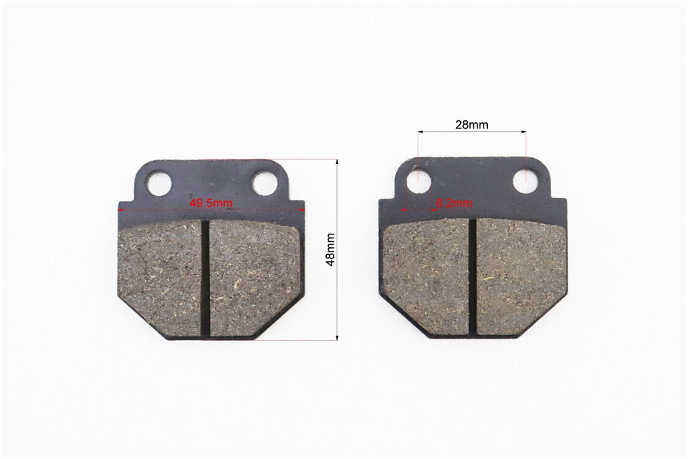 Гальмівні колодки (дискові) LX200-3/Mustang Road W/CL-125/BETTER-BT 125-20/HONGDOU-GHD 125-7/ ZING BIKESVogue150 (3 wheeler) Киев - изображение 2