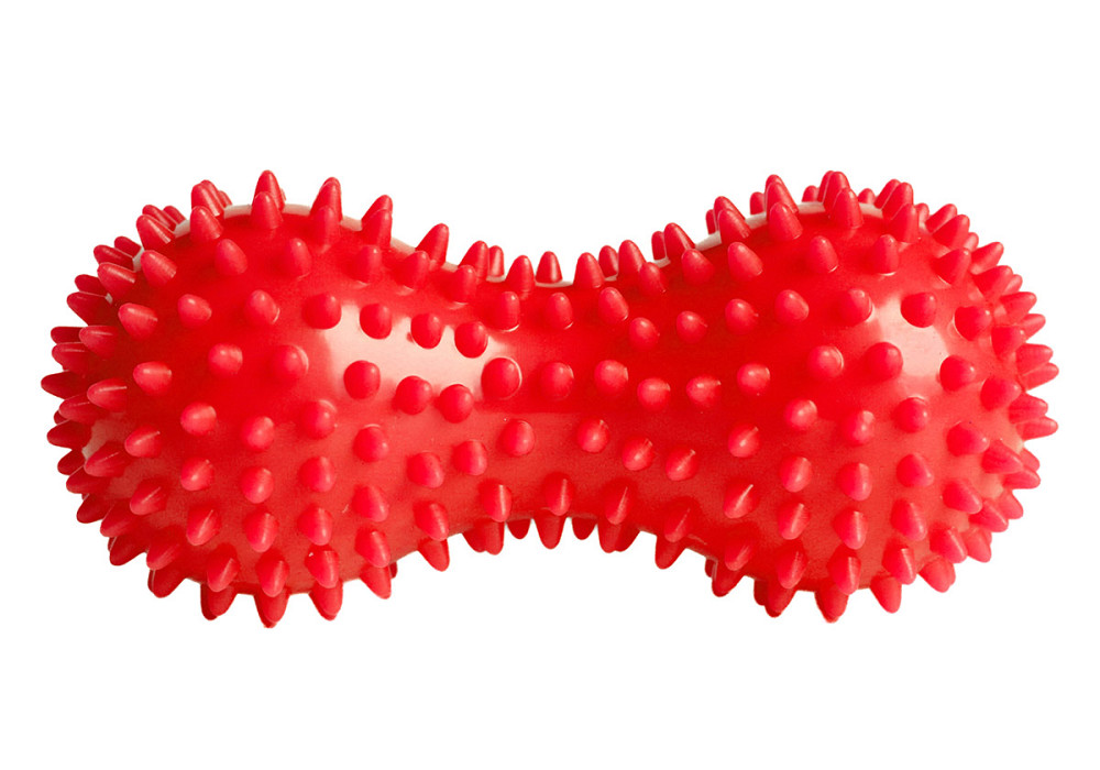 EasyFit Масажний м'ячик EasyFit Goober з шипами червоний Коломия - фото 1