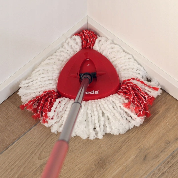 Запасна Насадка круглі з мікрофібри 1 шт моделі швабри 163422 Vileda «Turbo 2в1» Нововолинськ - фото 7