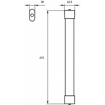 Светильник Eurolamp LED IP65 18W 4100K (0.6m) SLIM (LED-FX(0.6)-18/41(slim)) Винница - изображение 3