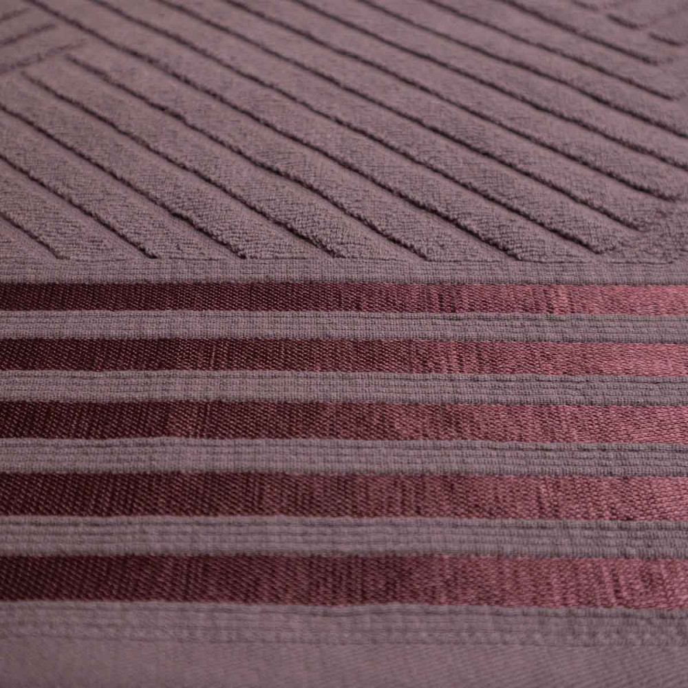 Набор махровых полотенец SOFT 3шт GM Textile 40х70см, 50х90см, 70х140см 500г/м2 (Виноградный) Сумы - изображение 6