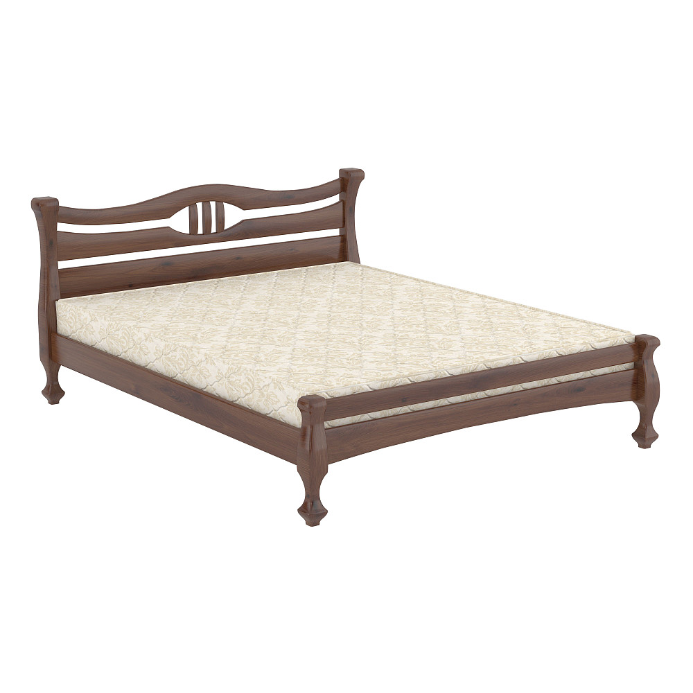 Двоспальне ліжко Mebigrand Даллас Горіх лісовий 140х200 см (DMBG-1744) Дніпро - фото 3