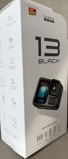 Екш- Камера GoPro HERO 13 BLACK Enduro + SD 64GB (CHDSB-131-RT) Киев - изображение 7