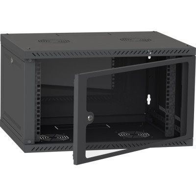 Шафа настінна Ipcom 6U, 600*600, RAL9005 (СН-6U-060-060-ДС-9005) Вінниця - фото 2