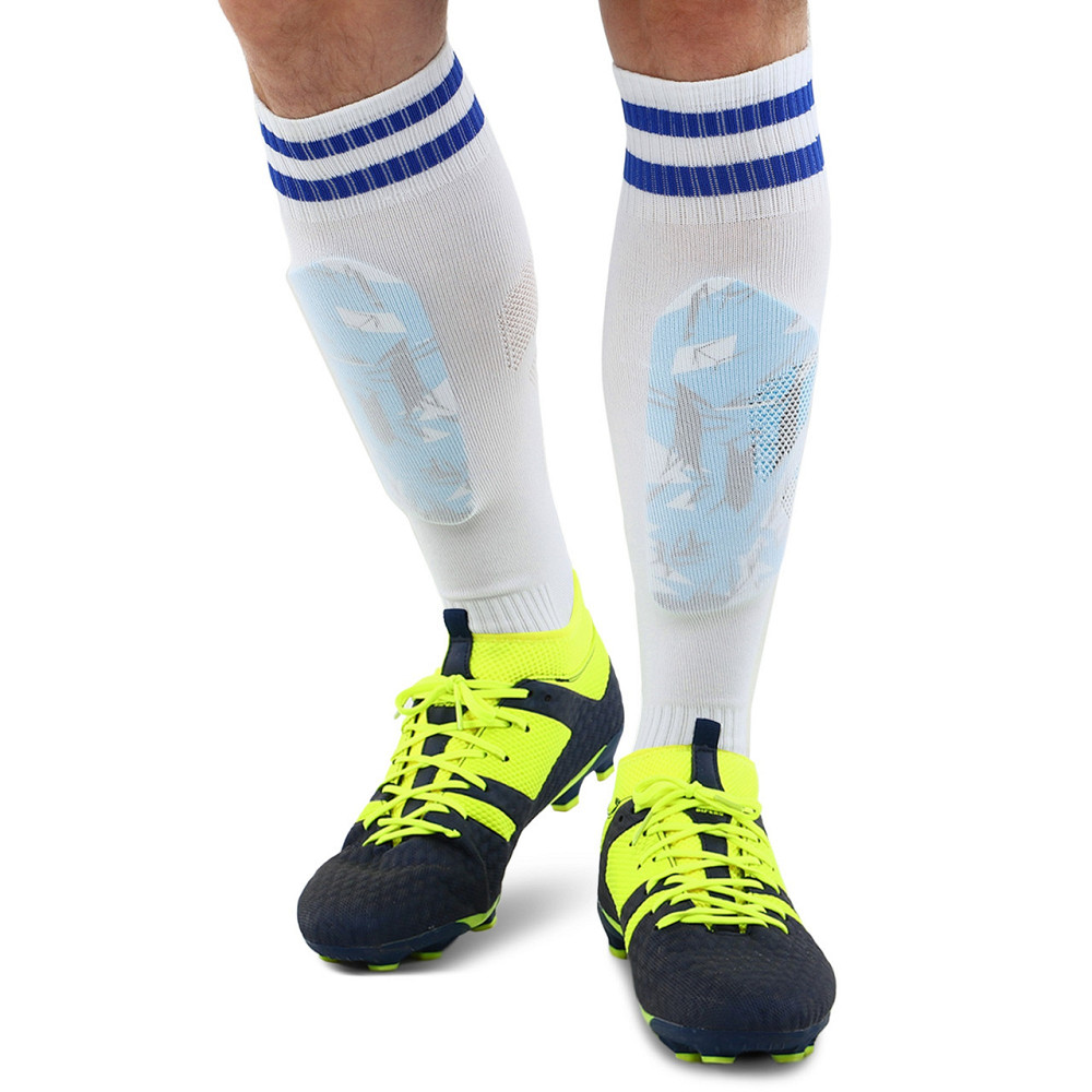 Щитки футбольні SPORTS SP-Sport FB-9722 L Вишнёвое - изображение 8