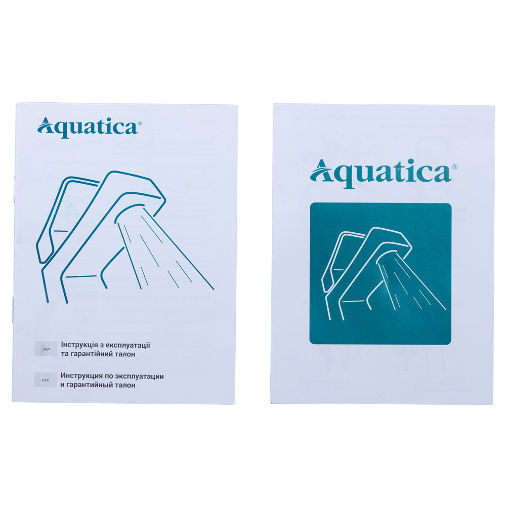 Смеситель HL Ø35 для раковины гусак изогнутый на гайке AQUATICA HL-1A230C (9734000) Киев - изображение 6