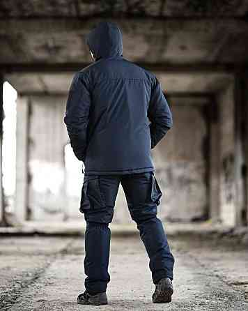 Мужской зимний тактический костюм NORTHERN синий Куртка штаны на синтепоне теплый 50 Одесса