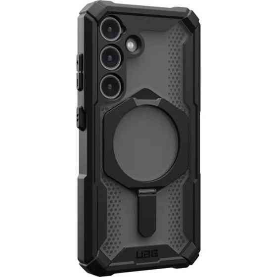 Чохол-накладка Urban Armor Gear Plasma XTE MagSafe для Samsung Galaxy S24 SM-S921 Black/Silver (214448114034) ( 12487 ) Харьков