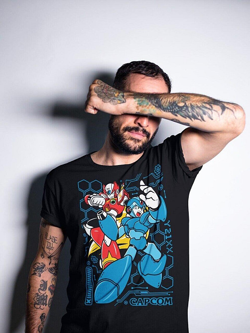 Футболка для мальчика аниме Мега Видео Гаме оверсайз (рост от 165 до 180 ) Черний AnimeJ0180m Днепр - изображение 3