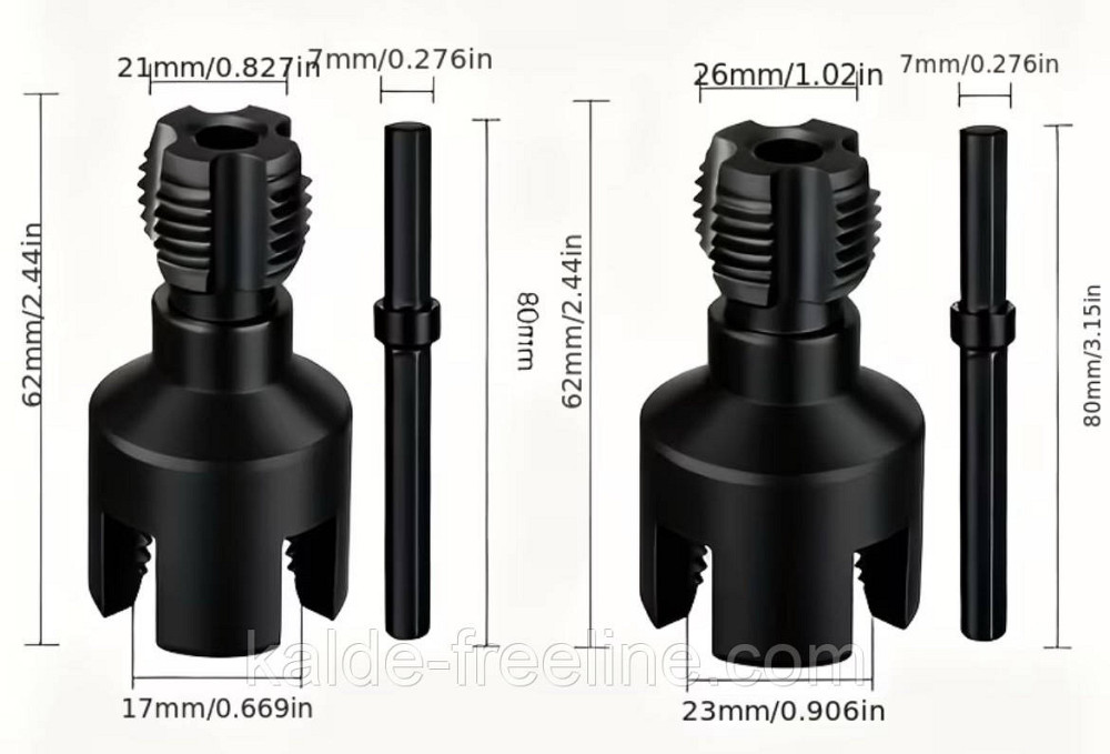 Фрезы для нарезание резьбы на пвх трубах 1/2" и 3/4" Харків - фото 1