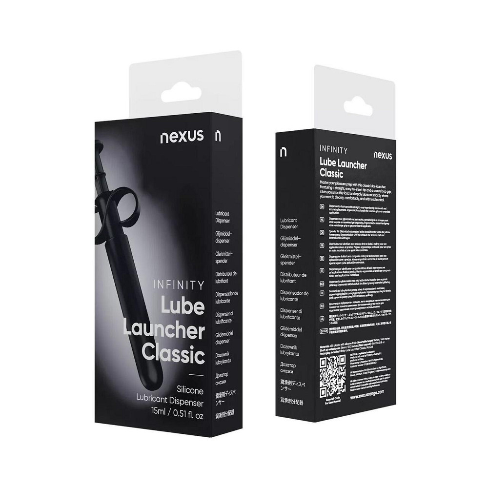 Шприц для введения смазки Nexus Infinity Lube launcher Classic, объем 15 мл Sex Aura Киев - изображение 10