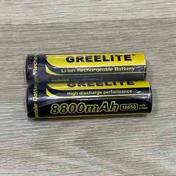 Аккумулятор (1шт) 18650 Greelite 4.2V 9.6Wh Li-ion батарейка для фонарика PK-52 Ивано-Франковск