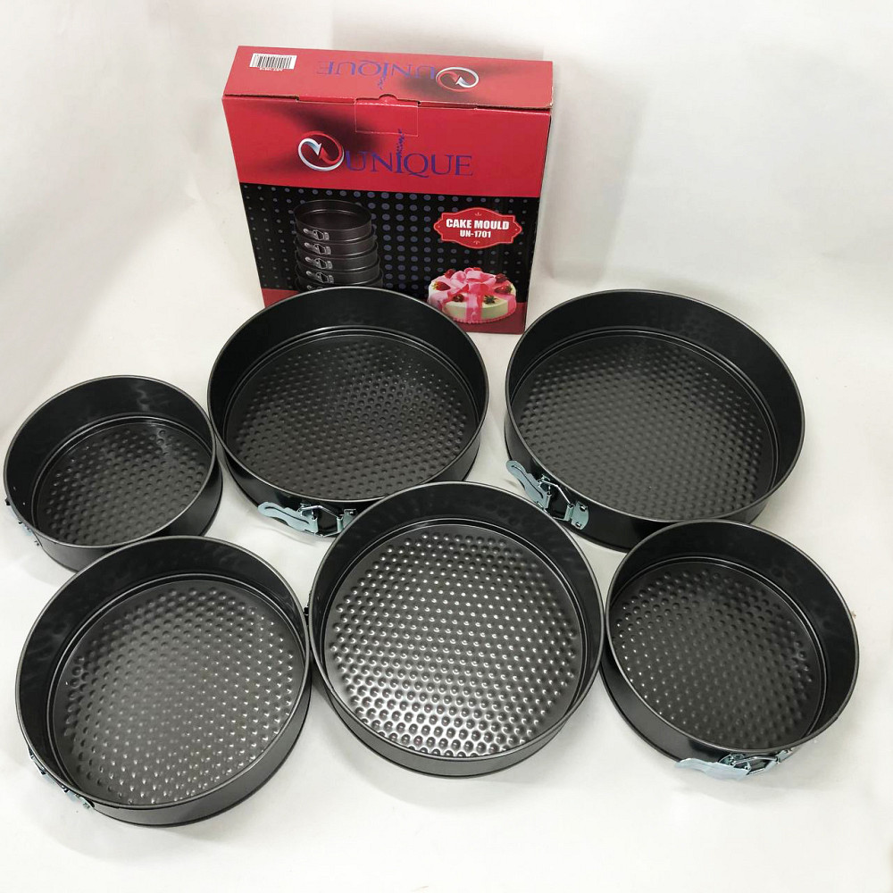 Форма кругла для духовки Unique, Форма для випічки нержавіюча сталь Набір складання торта MP-26 Львів - фото 11