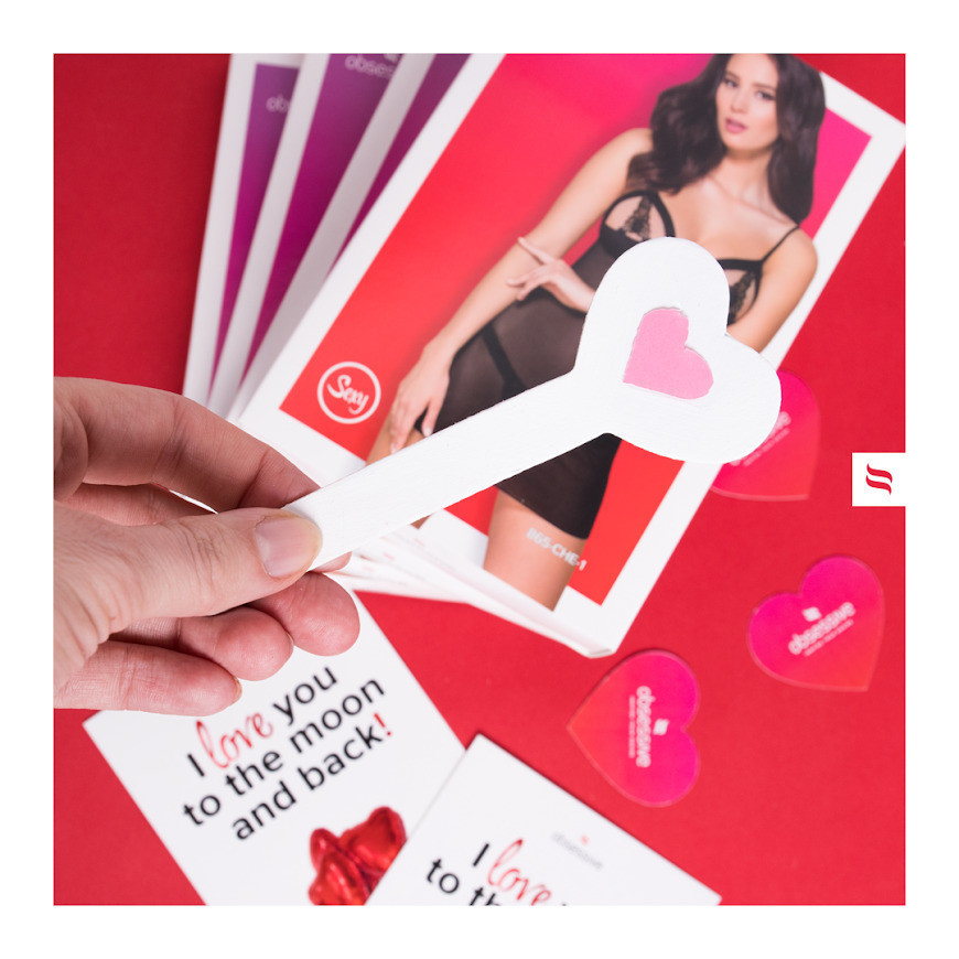 Сорочка з відкритими грудьми, стрінги Obsessive Lacrisia чорний, XS/S Sex Aura Київ - фото 9