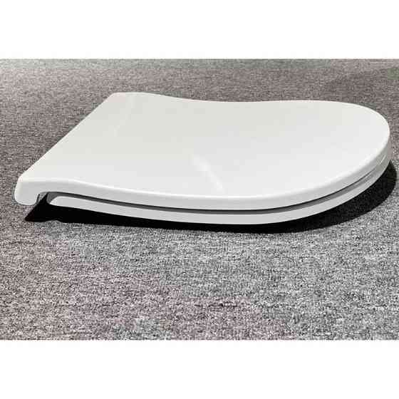 Сидіння-кришка для унітазу Koer AC-0101-SEAT COVER 450х390х80mm дюропласт з мікроліфтом  ( 11205 ) Харків
