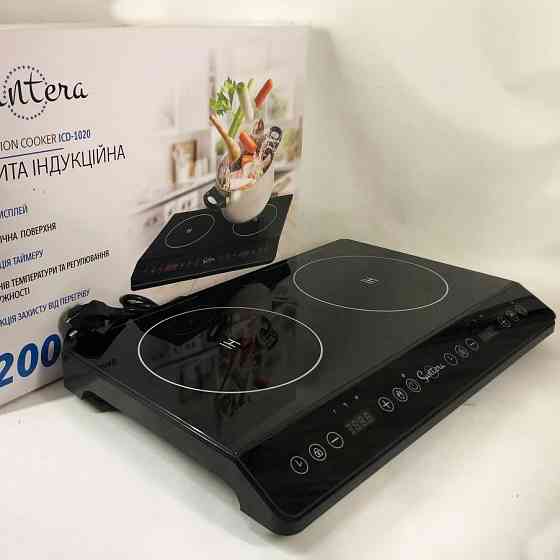 Настільна побутова електрична плита для дому кухні Suntera, Плита для приготування страв EU-37 Івано-Франківськ