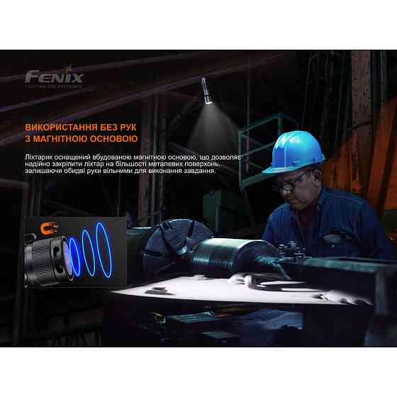 Фонарь ручной Fenix ​​C7 лимитированная серия (Зеленый) Винница