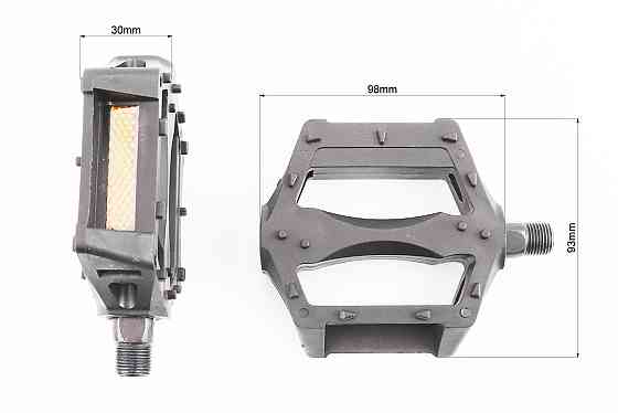 Педалі BMX 9/16" пластикові, чорні MX-P624 Київ