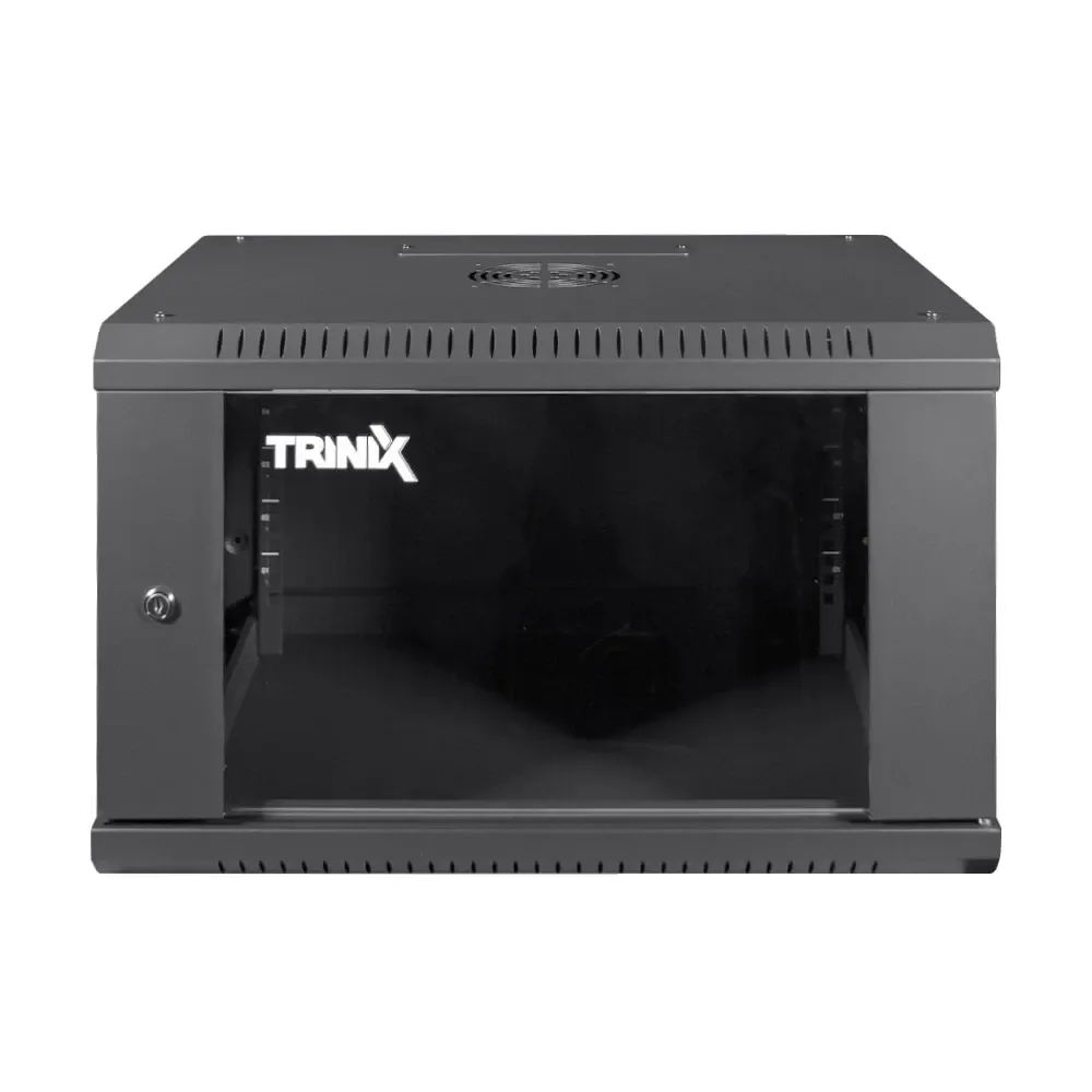 Комутаційна шафа Trinix TRX-6U/600x450x370 Black (25-00055) Київ - фото 2