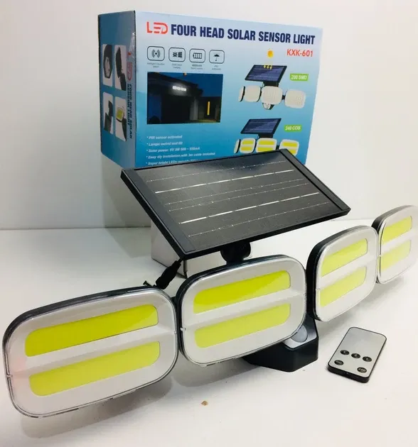 Стационарный фонарик BL KXK 601 Solar 240 COB на солнечной панеле, 3 режима свечения Одесса - изображение 1