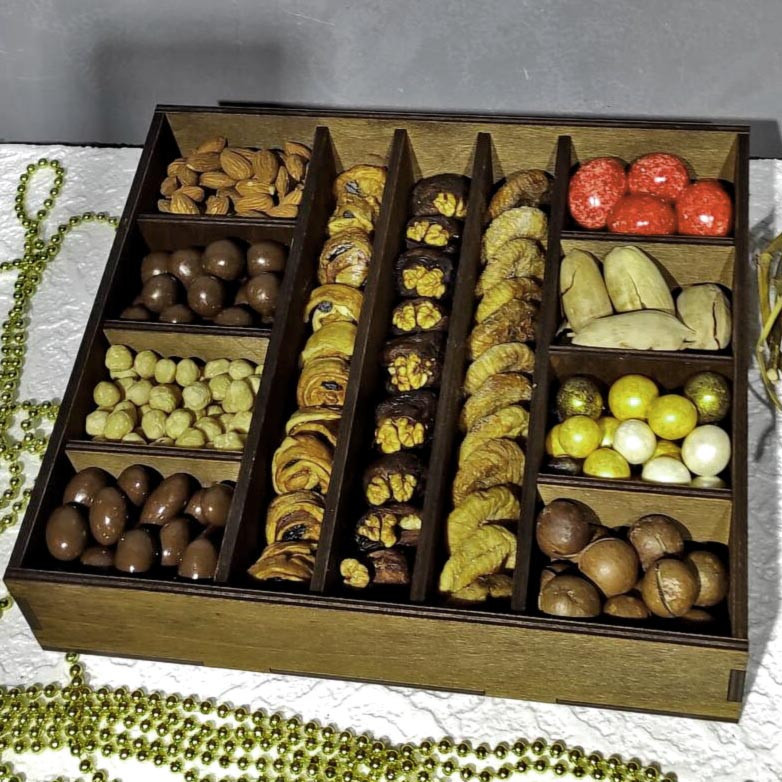 Менажница деревянная 